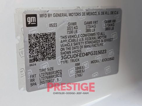 Used 2023 Chevrolet Silverado 1500 LT Trail Boss w/ LT Trail Boss Premium Package image 39