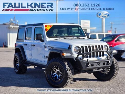 Certified 2020 Jeep Wrangler Unlimited Sport image 1