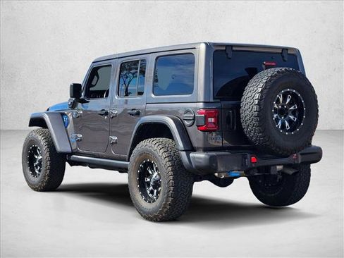 Used 2021 Jeep Wrangler Unlimited Rubicon 4xe w/ Steel Bumper Group image 6