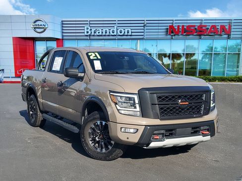 Used 2021 Nissan Titan PRO-4X w/ Pro-4x Utility Package image 1