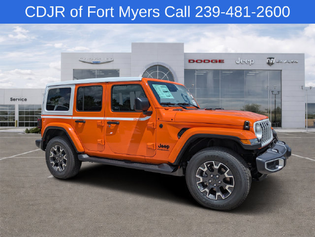 New 2026 Jeep Wrangler Unlimited Sahara w/ Whitecap Package AWD/4WD image 1