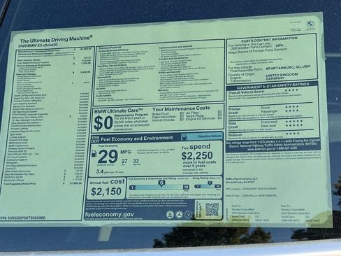 Used 2026 BMW X3 xDrive30i w/ Premium Package AWD/4WD image 29
