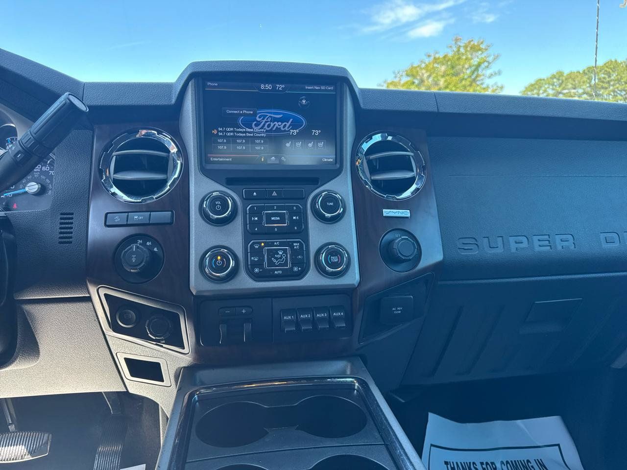 Used 2015 Ford F250 Lariat w/ Lariat Ultimate Package AWD/4WD image 16