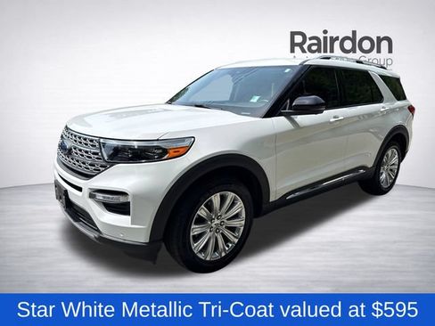 Used 2021 Ford Explorer Limited w/ Equipment Group 301A AWD/4WD image 3