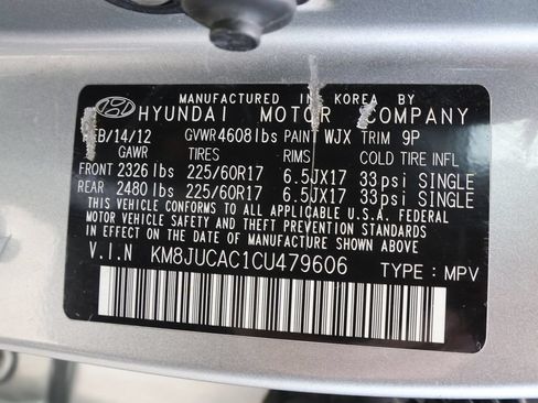 Used 2012 Hyundai Tucson GLS AWD/4WD image 41