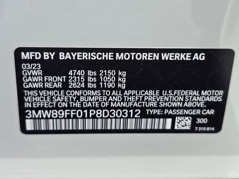 Certified 2023 BMW 330i xDrive Sedan w/ Driving Assistance Package AWD/4WD image 31