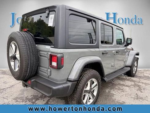 Used 2023 Jeep Wrangler Unlimited Sahara AWD/4WD image 4