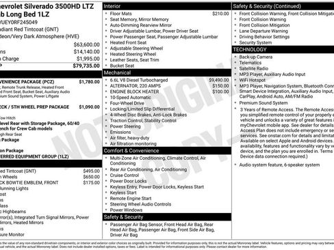 Used 2024 Chevrolet Silverado 3500 LTZ w/ LTZ Convenience Package AWD/4WD image 43