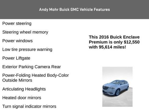 Used 2016 Buick Enclave Premium image 12