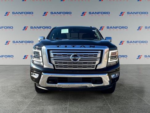 Used 2021 Nissan Titan Platinum Reserve w/ Off Road Protection Package AWD/4WD image 8