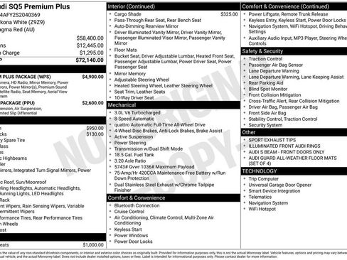 Certified 2025 Audi SQ5 Premium Plus w/ Premium Plus Package image 21