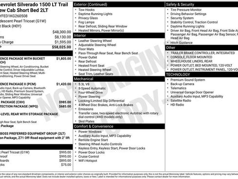 Used 2019 Chevrolet Silverado 1500 LT Trail Boss AWD/4WD image 35