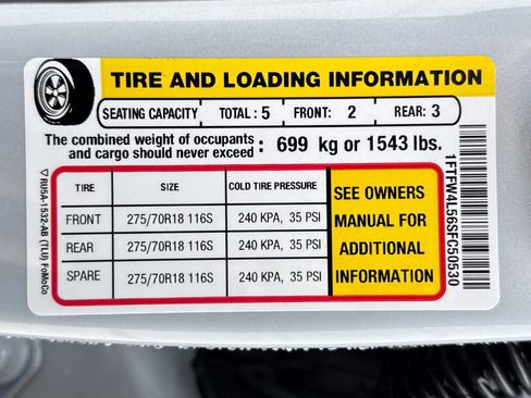 New 2025 Ford F150 Tremor w/ Equipment Group 402A High image 30