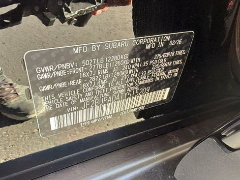 New 2026 Subaru Outback Premium AWD/4WD image 29