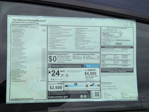 New 2026 BMW 840i xDrive image 18