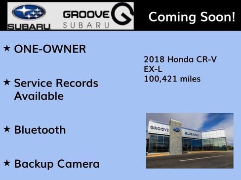 Used 2018 Honda CR-V EX-L image 2