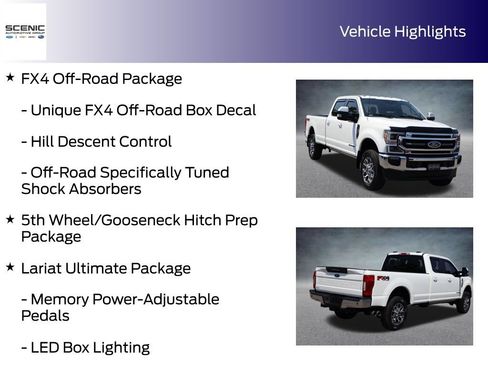 Used 2022 Ford F350 Lariat w/ Lariat Ultimate Package AWD/4WD image 10