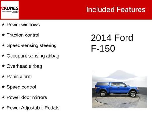 Used 2014 Ford F150 XLT w/ Equipment Group 301A Mid image 3