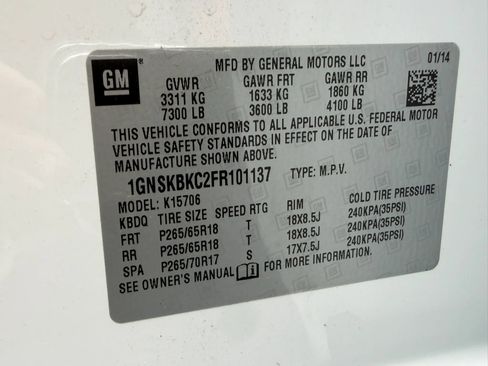 Used 2015 Chevrolet Tahoe LT AWD/4WD image 28