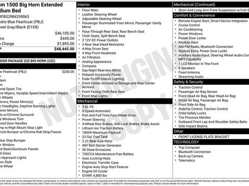 Certified 2022 RAM 1500 Big Horn AWD/4WD image 41
