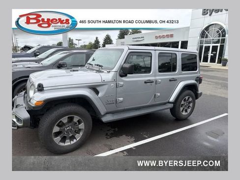 Used 2019 Jeep Wrangler Unlimited Sahara AWD/4WD image 1