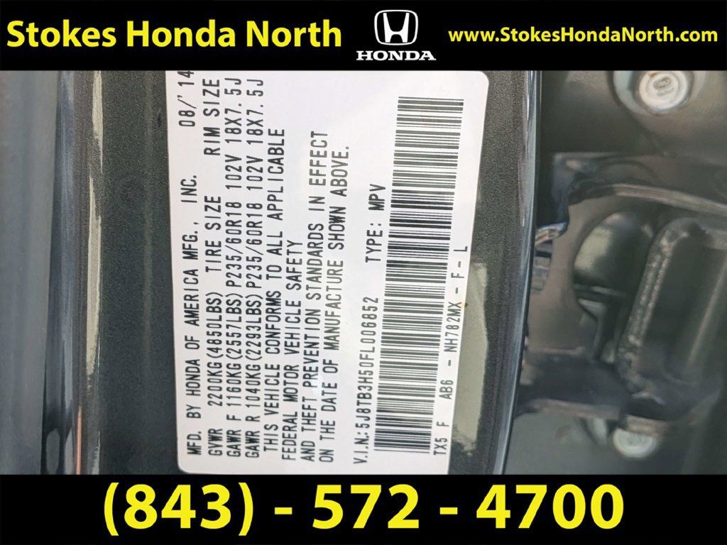 Used 2015 Acura RDX w/ Technology Package FWD image 6