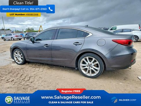 Used 2017 MAZDA MAZDA6 Touring w/ Touring Premium Package FWD image 3