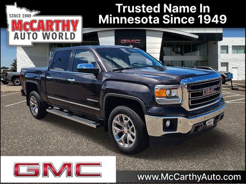 Used 2015 GMC Sierra 1500 SLT w/ SLT Crew Cab Value Package AWD/4WD image 1