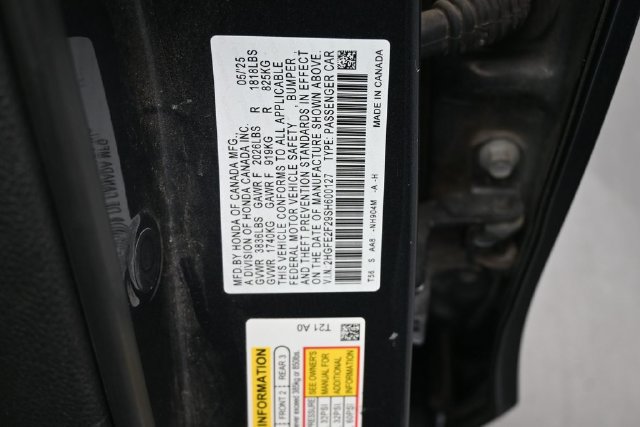 Certified 2025 Honda Civic LX image 20