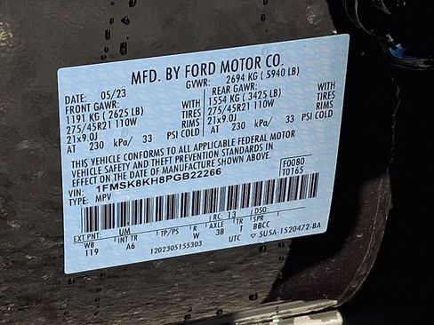Certified 2023 Ford Explorer ST-Line w/ Class IV Trailer Tow Package AWD/4WD image 30