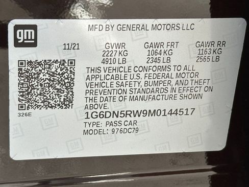 Certified 2021 Cadillac CT5 Premium Luxury w/ Climate Package image 20