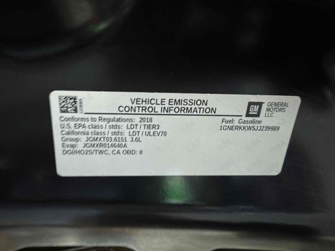 Used 2018 Chevrolet Traverse Premier w/ LPO, Black Accent Package image 70