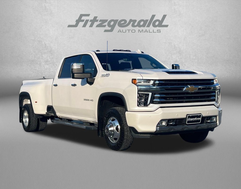 Used 2021 Chevrolet Silverado 3500 High Country w/ Snow Plow Prep/Camper Package AWD/4WD 360° Tour