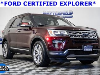 Certified 2019 Ford Explorer Limited w/ Ford Safe & Smart Package image 1