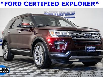 Certified 2019 Ford Explorer Limited w/ Ford Safe & Smart Package