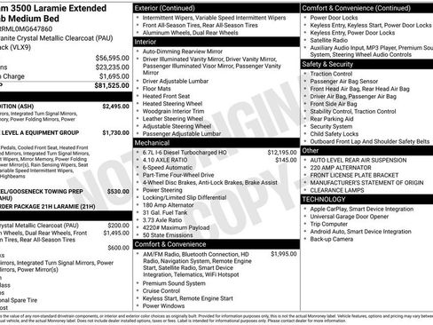 Used 2021 RAM 3500 Laramie w/ Night Edition image 10