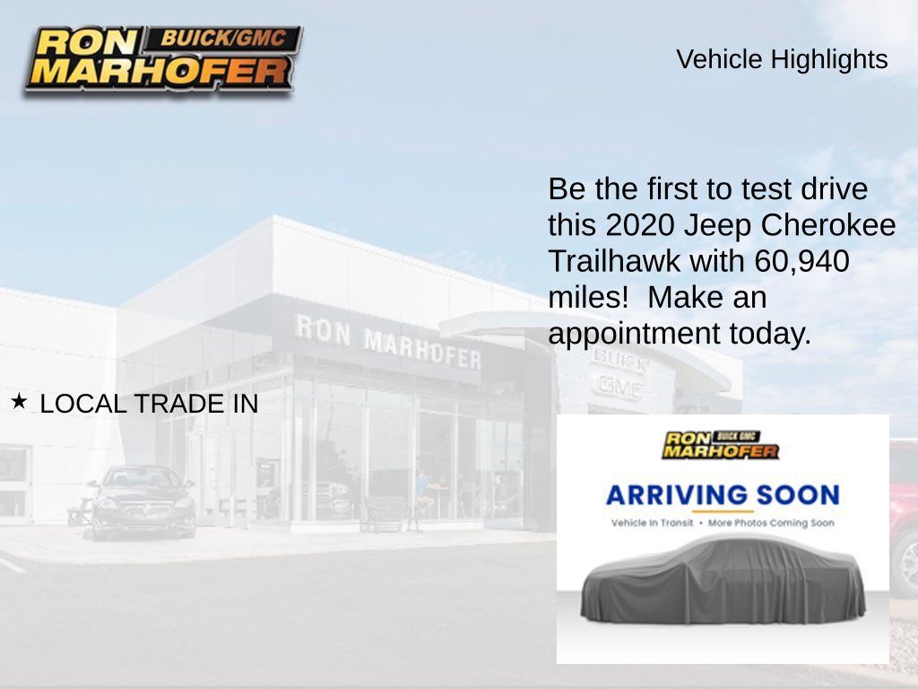 Used 2020 Jeep Cherokee Trailhawk w/ Cold Weather Group AWD/4WD image 3