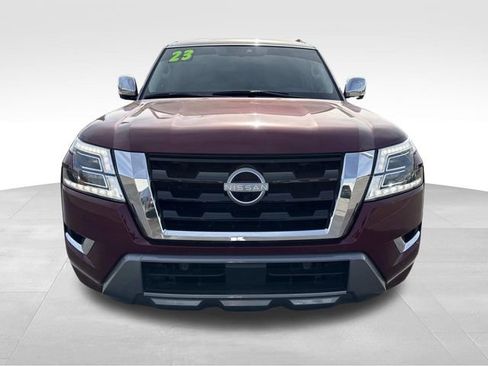 Used 2023 Nissan Armada Platinum w/ Captain's Chairs Package AWD/4WD image 9