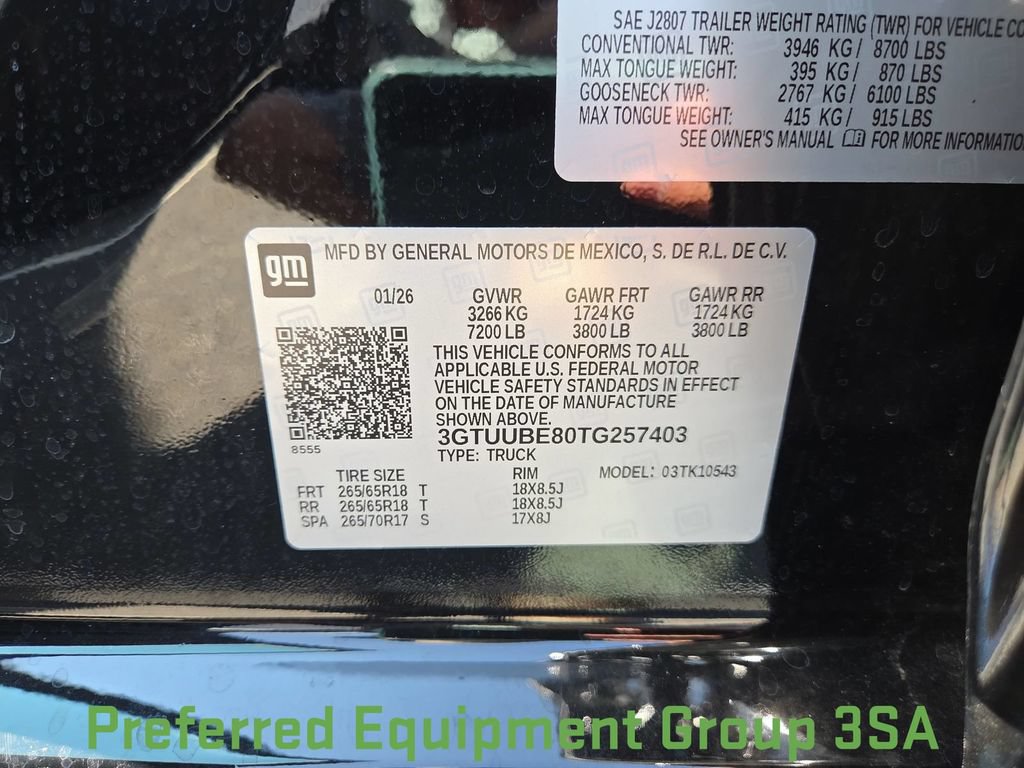 New 2026 GMC Sierra 1500 SLE AWD/4WD image 23