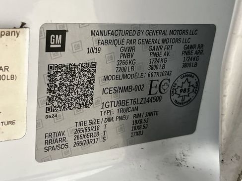 Used 2020 GMC Sierra 1500 SLE w/ X31 Off-Road Package image 41