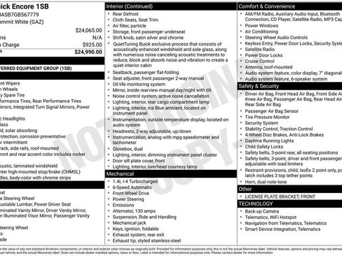 Used 2016 Buick Encore FWD image 20