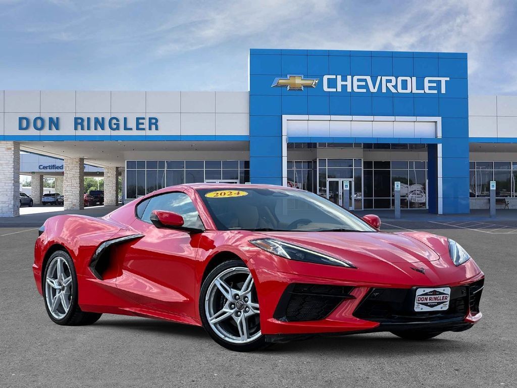 Used 2024 Chevrolet Corvette Stingray Premium Cpe w/ 3LT RWD image 1