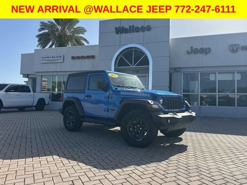 Certified 2025 Jeep Wrangler Sport AWD/4WD image 1