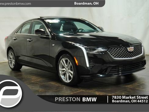 Used 2025 Cadillac CT4 Luxury w/ Sun And Sound Package AWD/4WD image 1