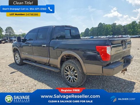 Used 2016 Nissan Titan Platinum Reserve AWD/4WD image 3