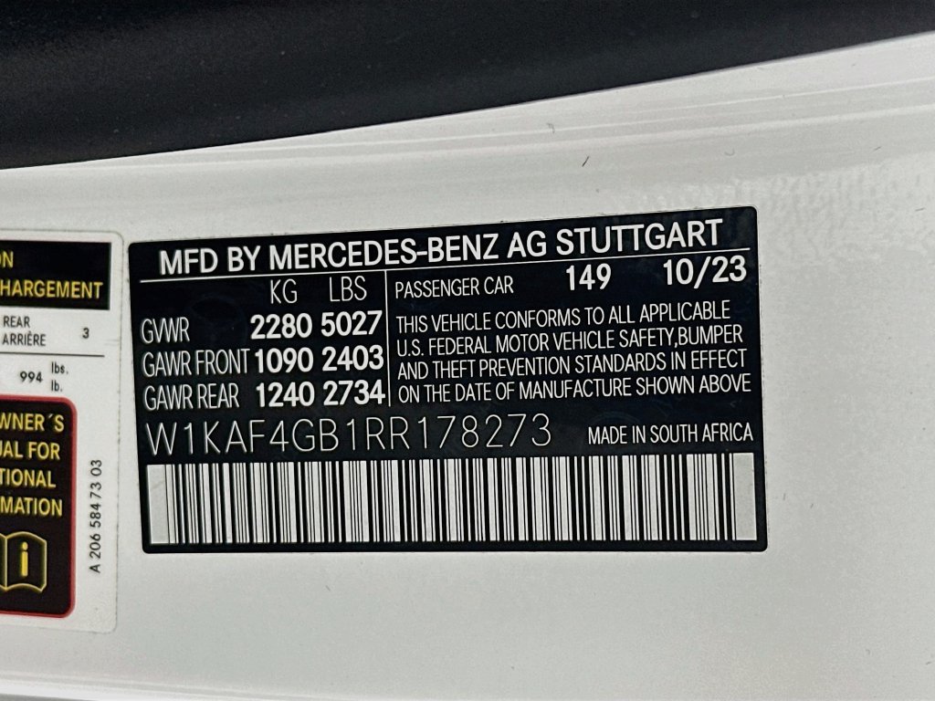 Certified 2024 Mercedes-Benz C 300 Sedan image 31
