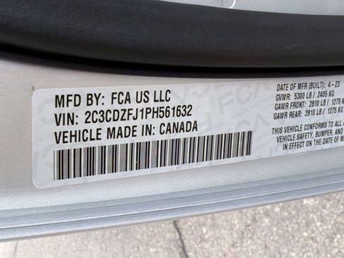 Used 2023 Dodge Challenger R/T Scat Pack w/ Plus Package RWD image 24