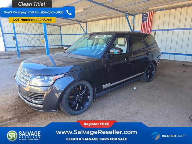 Used 2015 Land Rover Range Rover HSE AWD/4WD image 1