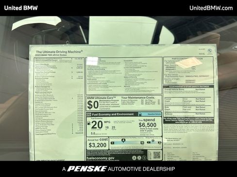 New 2025 BMW 760i xDrive w/ Executive Package image 23