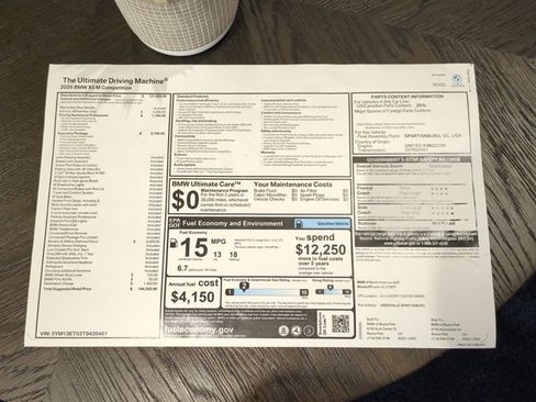 New 2026 BMW X5 M Competition w/ Executive Package AWD/4WD image 18